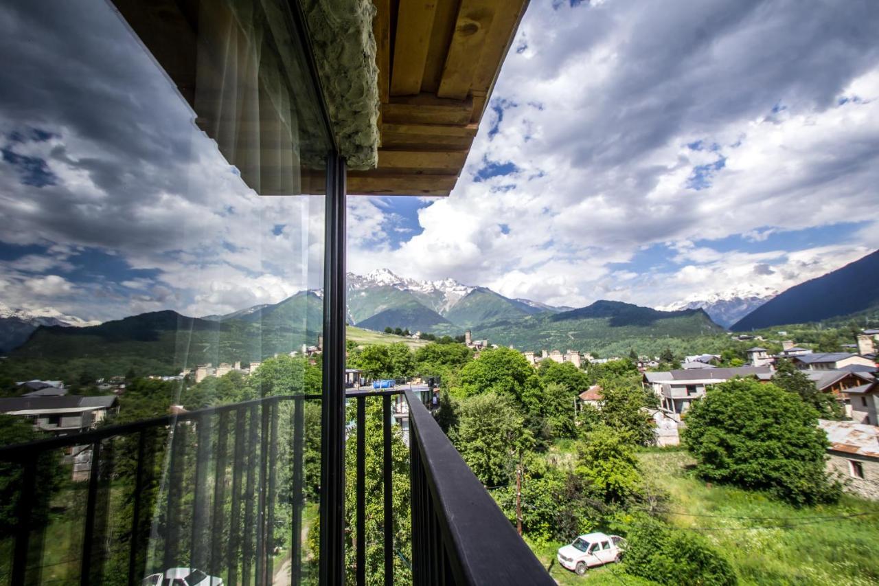 Mestia Hotel Amirani Dış mekan fotoğraf